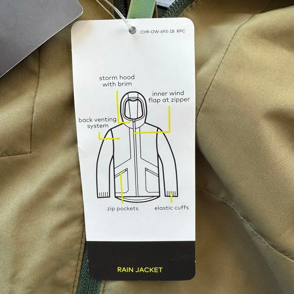 Champion Rain Jacket in Cliffside Green